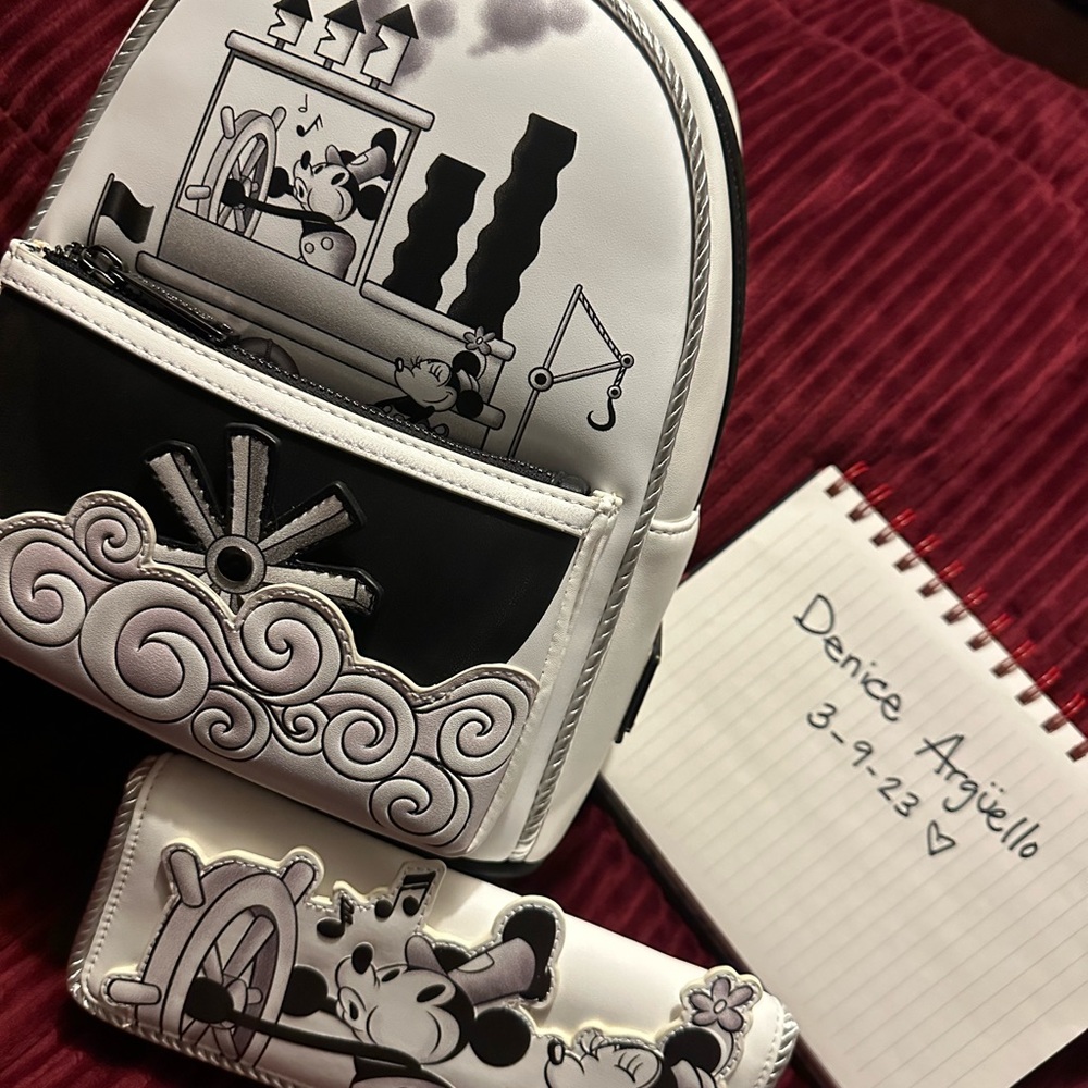 Mickey Boat Loungefly Set